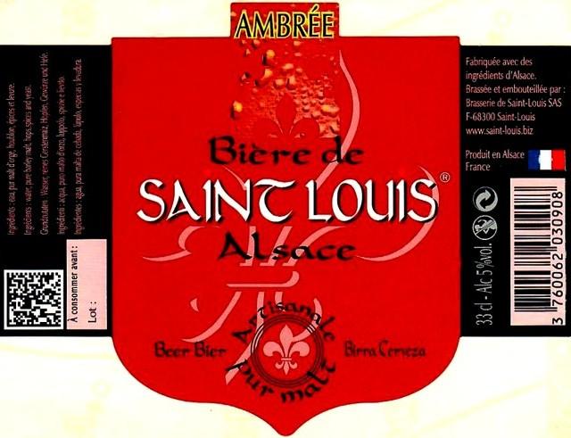 Saint-Louis Ambrée 5.0%, Brasserie De Saint-Louis, France