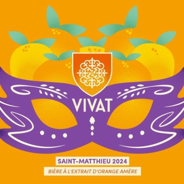 Saint-Matthieu 2024 7.0%, Brasserie Vivat, France