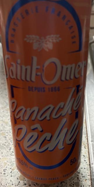 Saint-omer panache peche 0.5%, Brasserie De Saint-Omer, France