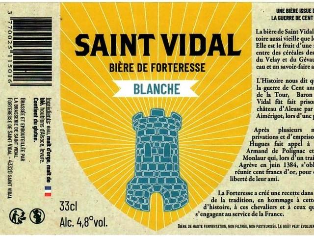 Saint-Vidal Blanche, Brasserie De Saint-Vidal (Saint Vidal)
