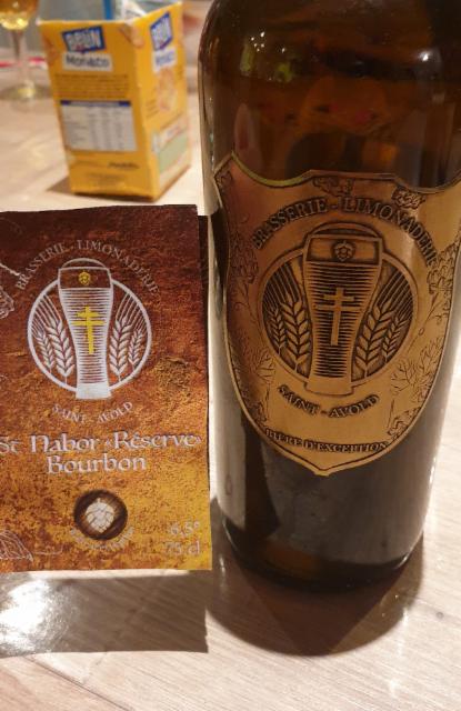 Saint-Nabor Réserve Bourbon 6.5%, Brasserie Saint-Nabor / Saint-Avold [Closed], France
