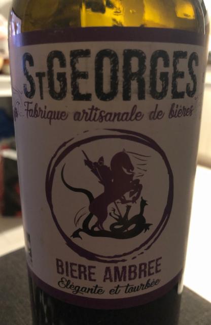 St Georges Ambrée 5.5%, Brasserie Saint-Georges (Saint Georges), France