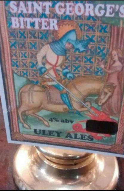 Saint George's Bitter 4.0%, Uley Brewery, England
