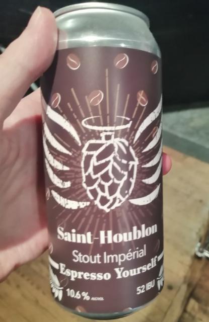 Saint houblon stout imperiale espresso 10.6%, Saint houblon, Canada