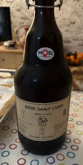 St Livier De Noël 6.6%, Brasserie St Livier, France
