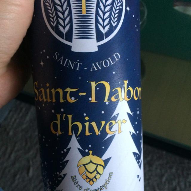 Saint-Nabor D'Hiver 4.5%, Brasserie Saint-Nabor / Saint-Avold [Closed], France