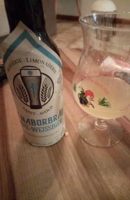 Saint-Naborbräu Hefe Weissbier 4.9%, Brasserie Saint-Nabor / Saint-Avold [Closed], France