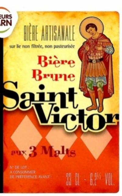 Saint Victor Brune 3 Malts, Brasserie Du Castel (Saint Victor)