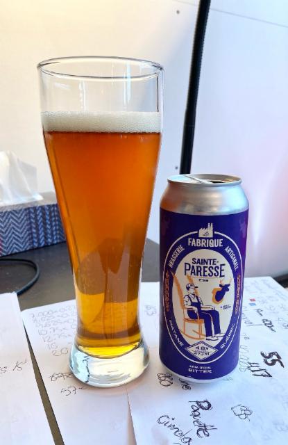 Sainte-Paresse 4.8%, La Fabrique - Brasserie Artisanale, Canada