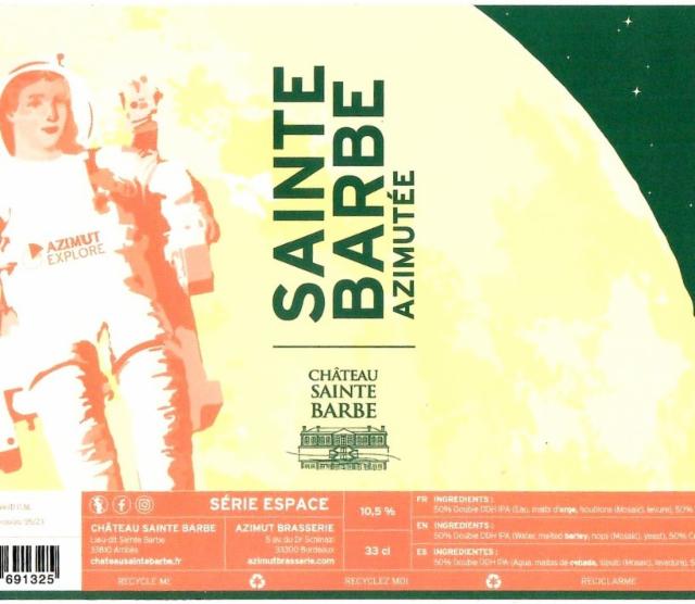 Sainte Barbe Azimutée 10.5%, Azimut Brasserie, France