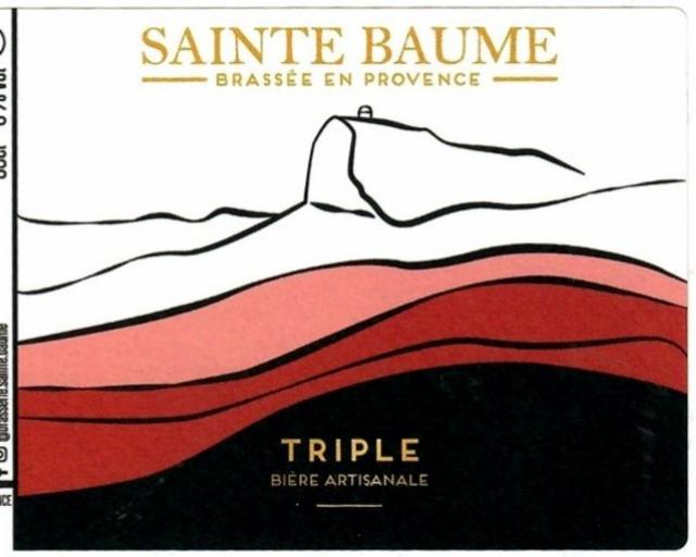 Sainte Baume Triple 8.0%, Brasserie De La Sainte Baume, France