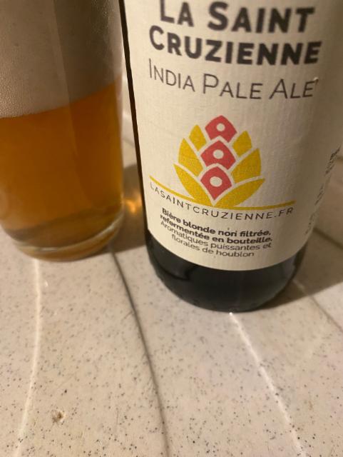 SAINT CRUZIENNE IPA 5.3%, La Saint Cruzienne, France