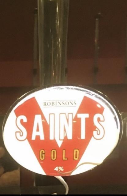 Saints Gold 4.0%, Robinsons Brewery, England