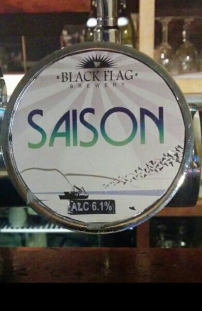 Black Flag Saison 6.1%, Black Flag Brewery, England