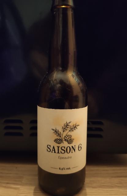 Saison 6 Épeautre 6.5%, Microbrasserie Horla, France