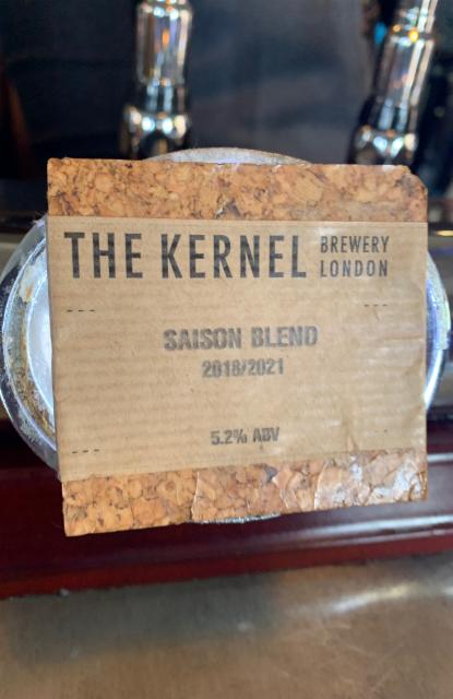 Saison blend 2018/2021 5.2%, The Kernel Brewery, England