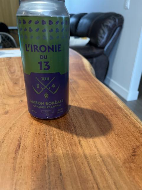 Saison Boréale 5.5%, L'ironie du 13, Canada