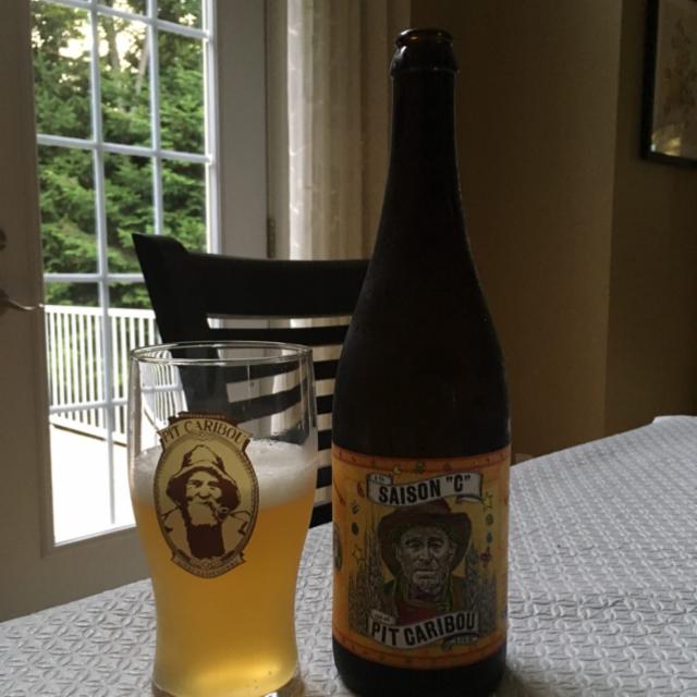 Saison "C" 5.0%, Microbrasserie Pit Caribou, Canada