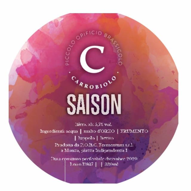 Saison Carrobiolo, Birra del Carrobiolo