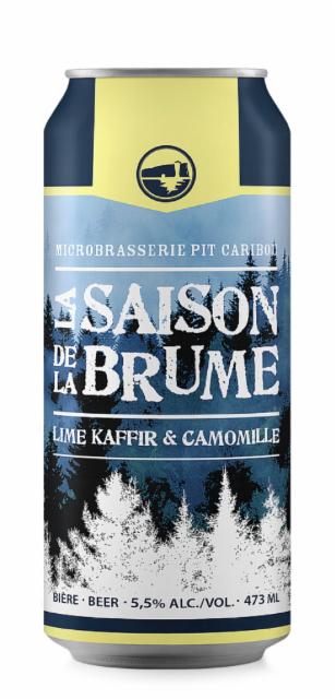 Saison de la Brume 5.5%, Microbrasserie Pit Caribou, Canada