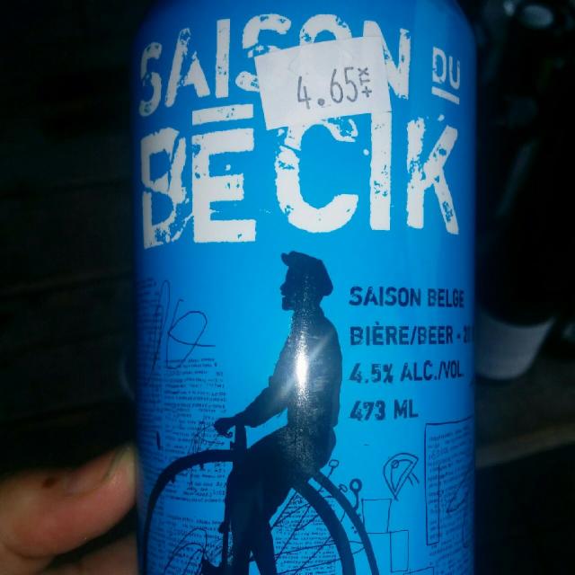 Saison du bécik 4.5%, La Forge du Malt - Microbrasserie, Canada