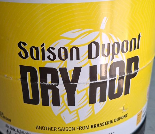 saison dupont dry hop cuvée 2025, Brasserie Dupont