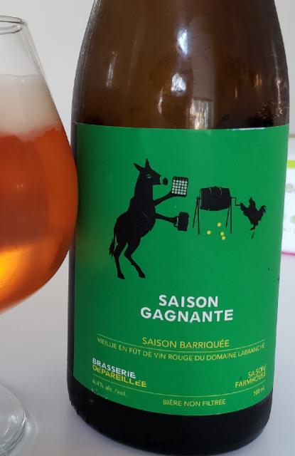 Saison Gagnante 6.4%, Brasserie Dépareillée, Canada