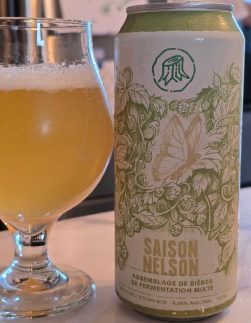 Saison Nelson 6.3%, La Souche Microbrasserie, Canada