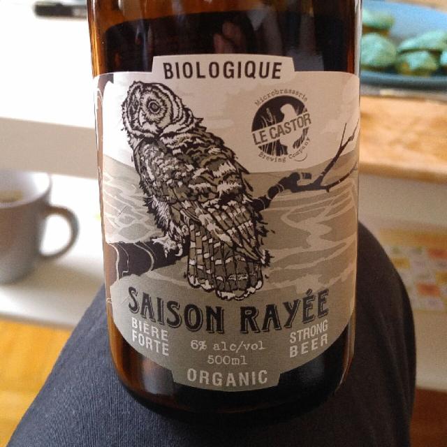 Saison rayée 6.0%, Microbrasserie Le Castor, Canada