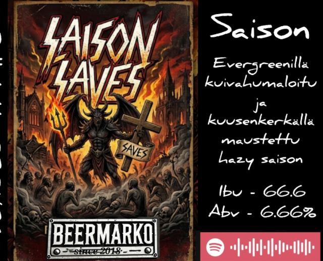 saison saves 6.7%, beerMarko, Finland