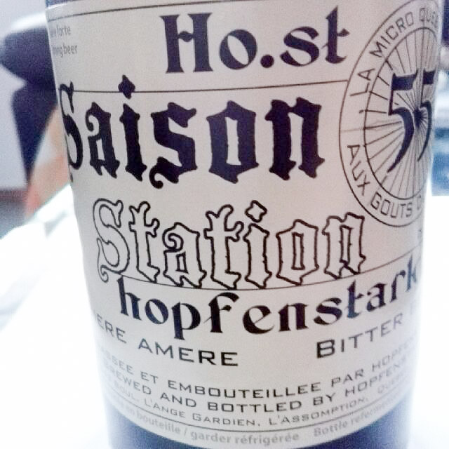 Saison Station 7.0%, Microbrasserie Hopfenstark, Canada