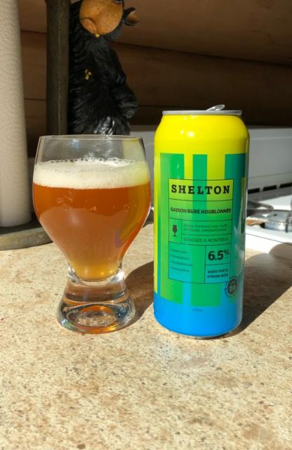Shelton Saison Sûre Houblonnée 6.5%, Bièrerie Shelton, Canada