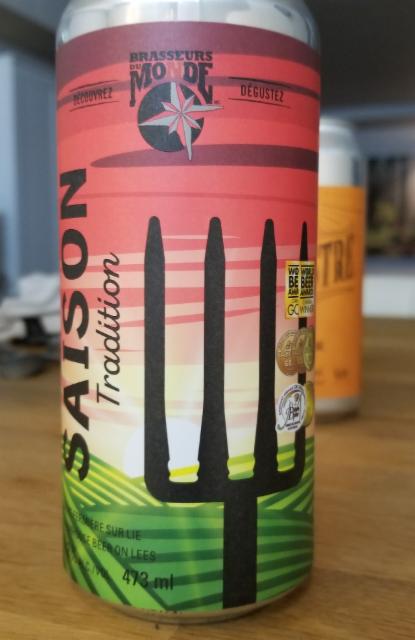 Saison Tradition 5.2%, Brasseurs du Monde / Le Picoleur, Canada