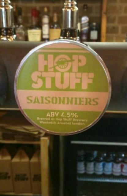 Saisonniers 4.5%, Hop Stuff Brewery, England