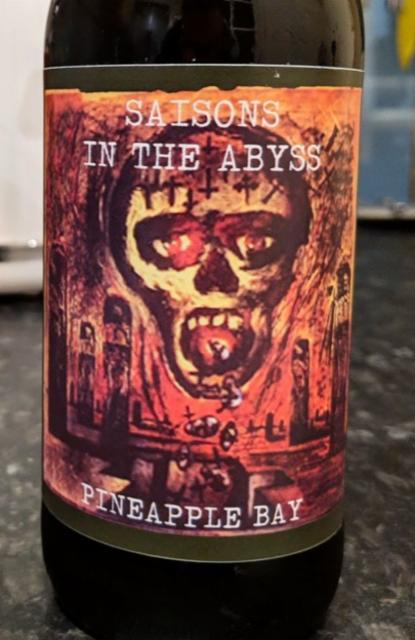 Saisons In The Abyss - Pineapple Bay 5.2%, Leviathan Brewing, England