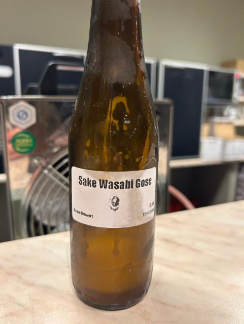 Sake wasabi gose 5.5%, Homebrew, Australia