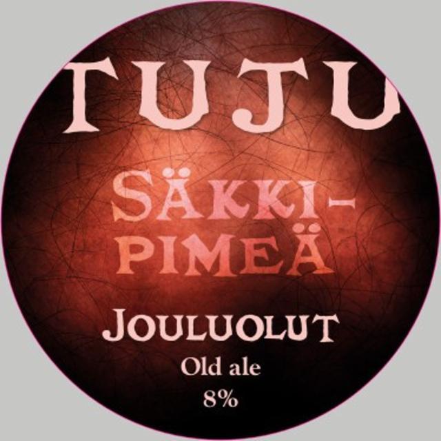 Säkkipimeä Jouluolut 8.0%, Panimoyhtiö Tuju, Finland