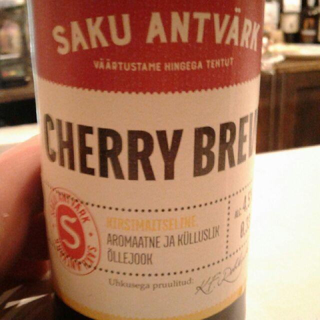 Saku Antvärk Cherry Brew 4.5%, Saku Õlletehas (Carlsberg), Estonia