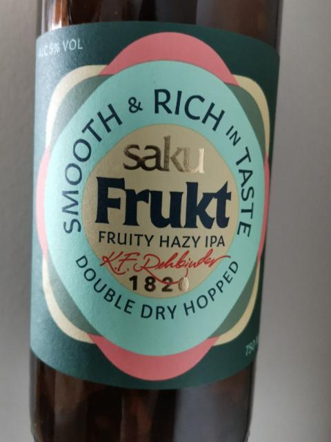 Saku Frukt 5.0%, Saku Õlletehas (Carlsberg), Estonia