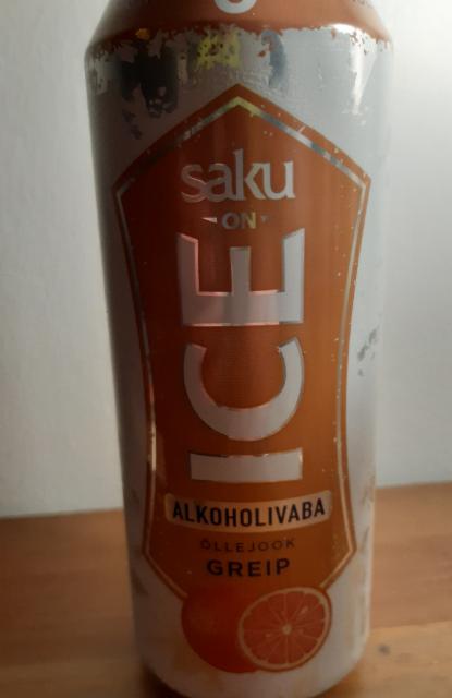 Saku On Ice Greibine Õllejook / Radler Greip 0.0%, Saku Õlletehas (Carlsberg), Estonia