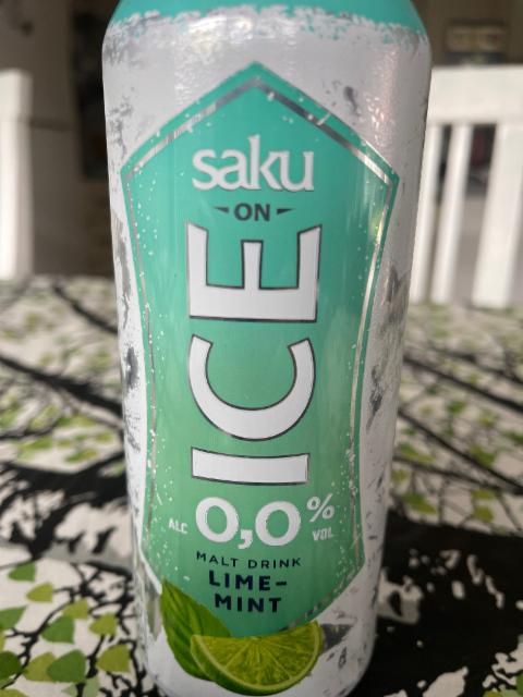 Saku on ice lime mint 0.0%, Saku Õlletehas (Carlsberg), Estonia
