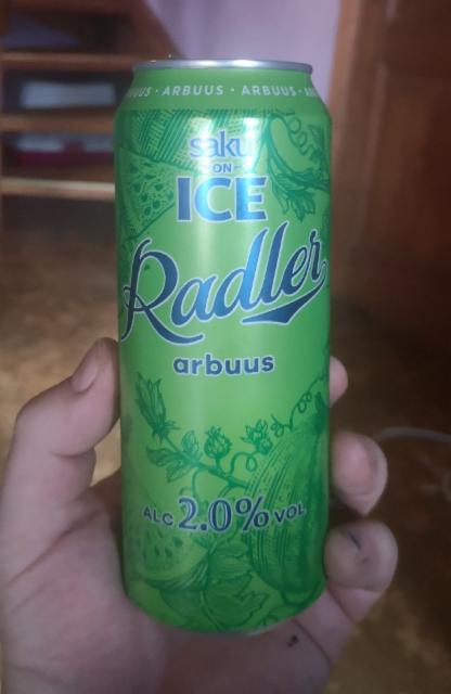 Saku On Ice Radler Arbuus 2.0%, Saku Õlletehas (Carlsberg), Estonia
