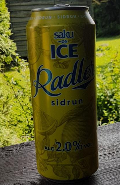 Saku On Ice Radler Sidrun 2.0%, Saku Õlletehas (Carlsberg), Estonia