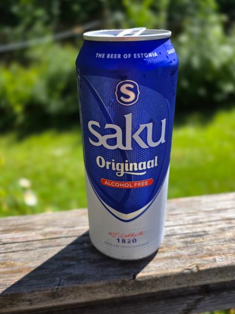 Saku originaal alkoholivaba 0.5%, Saku Õlletehas (Carlsberg), Estonia