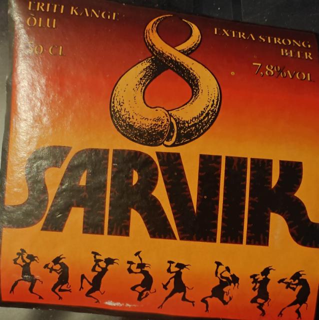 Saku Sarvik 7.8%, Saku Õlletehas (Carlsberg), Estonia