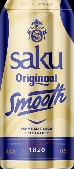 saku smooth 4.6%, Saku Õlletehas (Carlsberg), Estonia