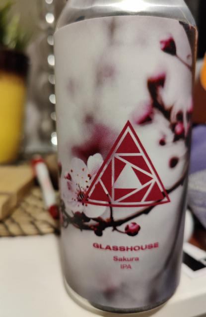 sakura 6.3%, Glasshouse Beer Co., England