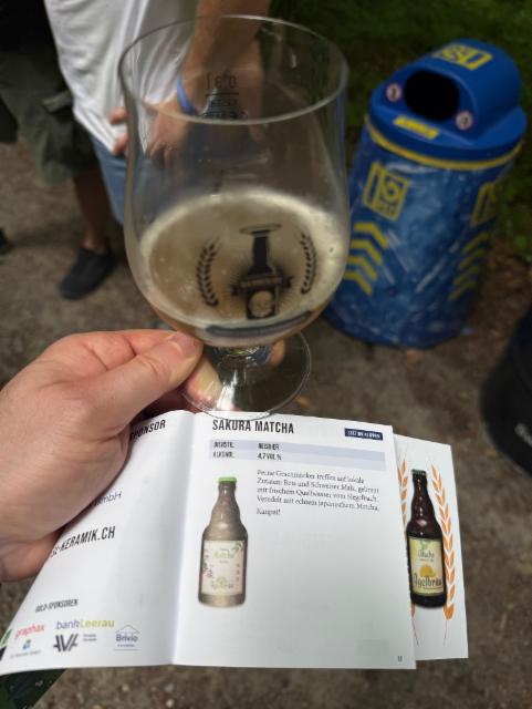 Sakura Matcha 4.7%, Igelbräu, Switzerland