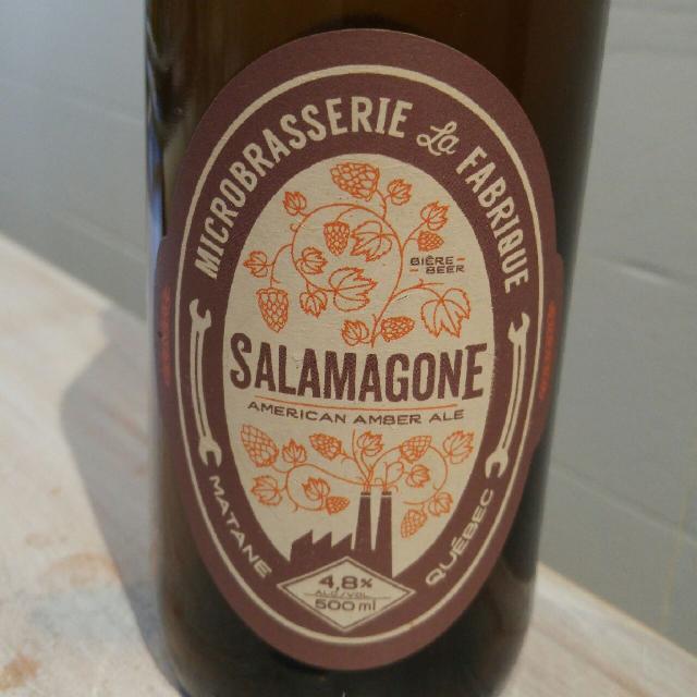 Salamagone 4.8%, La Fabrique - Brasserie Artisanale, Canada