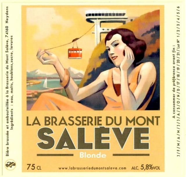 Salève Blonde 5.8%, Brasserie Du Mont Salève, France